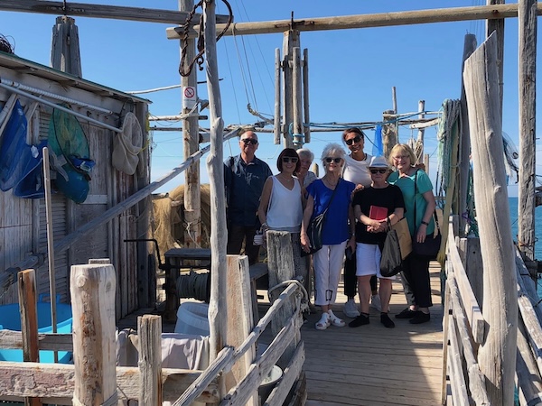 Small-group-tour-in-puglia A small group tour enjoying the trabucco