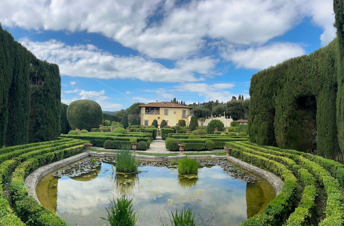 Italian garden design at Villa Gamberaia near Florence